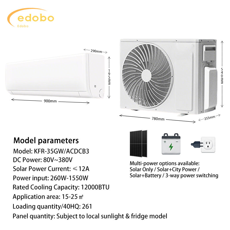 SusanMao18's tweet photo. Solar powered DC air conditioner can be powered by solar energy during the day and by the power grid at night  WhatsApp number:+8618653508816, you can contact me https://t.co/kqpC3gFBBK