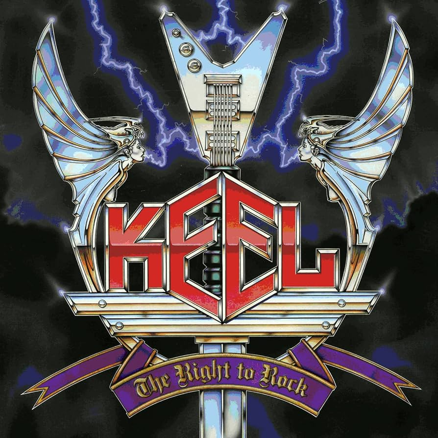 RockCandyMag's tweet photo. Great Album Cover Artwork
Keel 'The Right To Rock' 1985
Keel 'The Final Frontier' 1986
Both illustrated by John Taylor Dismukes
Dismukes gave Keel a distinctive look on these albums. With so many albums being released at that point in the '80s it really helped Keel stand out. https://t.co/6kXktc5yAS