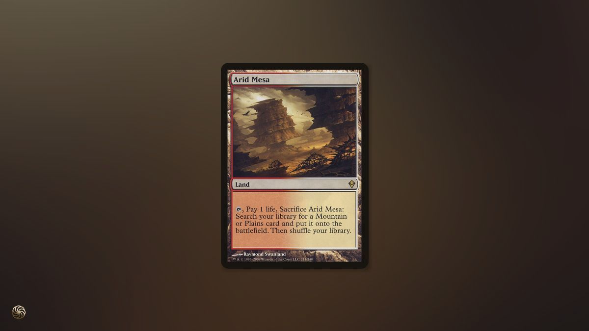 TradeMagic_gg's tweet photo. Arid Mesa from Zendikar was just completed on TradeMagic for 3,342 points. 🔥 https://t.co/KQysUUrFHC