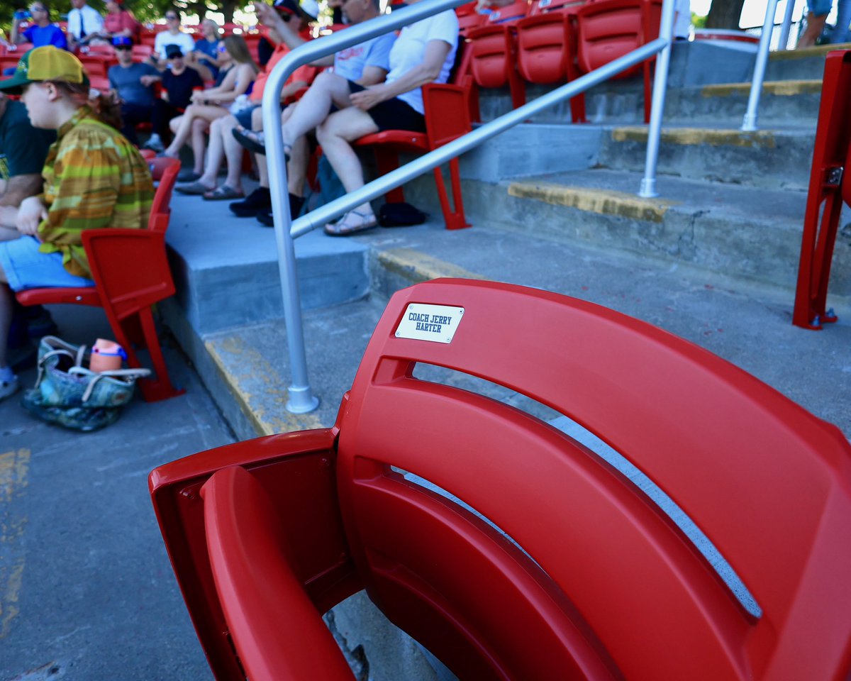 Post2Dugout's tweet photo. Beautiful night at Jack Williams Stadium for the season opener and a ribbon cutting to celebrate our recently completed seating project. Thanks to @FargoParks @FargoMoorhead and all of our generous sponsors. 🤩❤️⚾️ https://t.co/sK9dVCfUeo