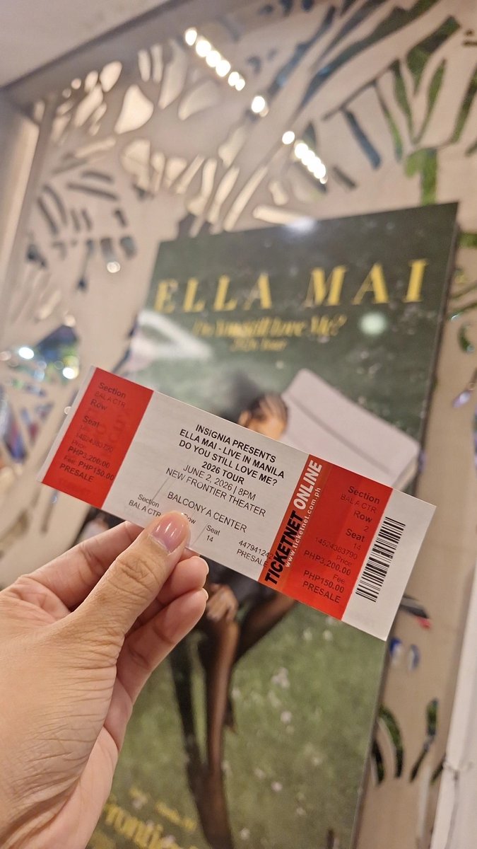 _xyrll's tweet photo. Gonna be adding Ella Mai to the list! 💜💕

2019 totga made it to the real! 

#DoYouLoveMeTourManila
#EllaMai
@InsigniaPresent @ellamai https://t.co/mYSLlBPdgr