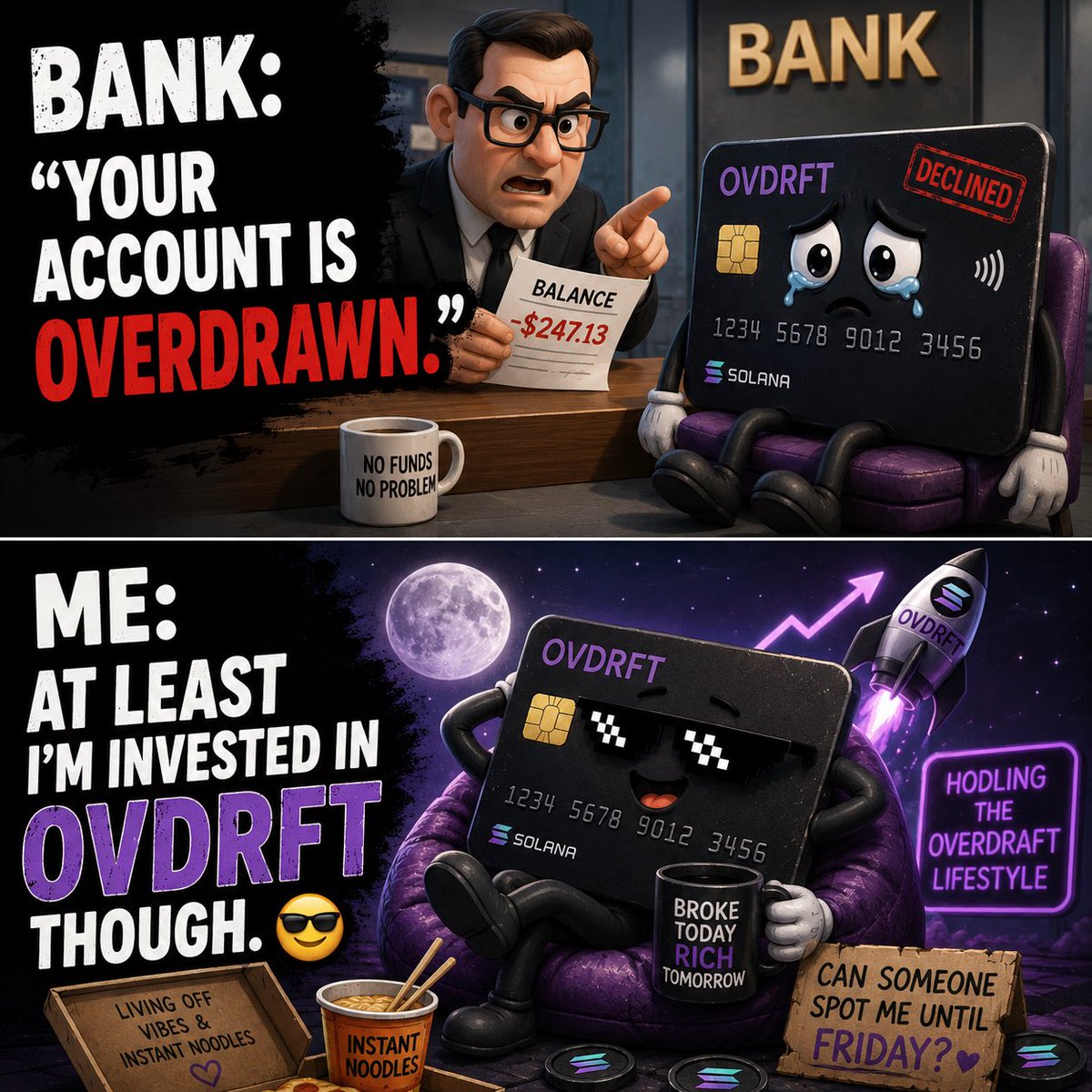 Overdrafted Finance tweet media