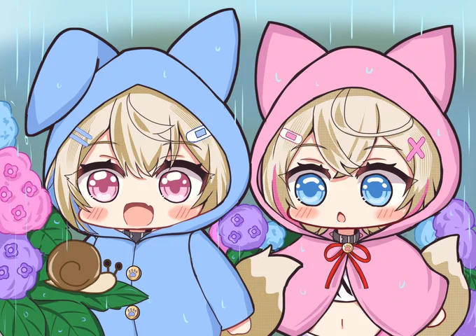 雨の日のお散歩