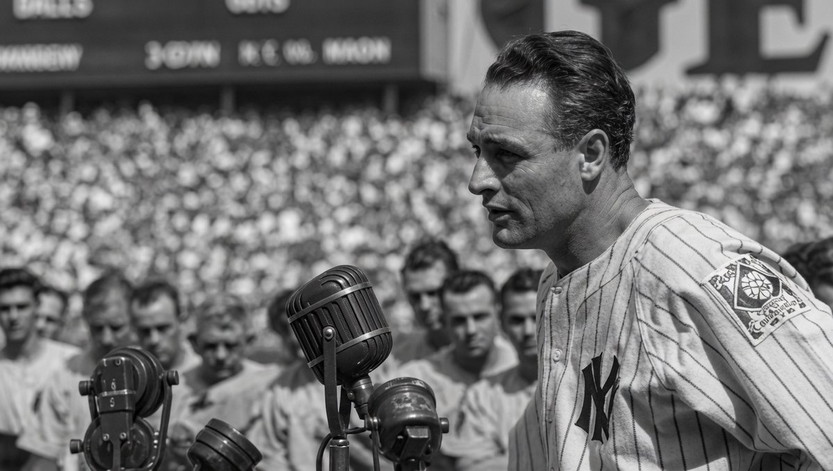JoshKlenert's tweet photo. @YESNetwork 4k and 4k color. #LouGehrigDay https://t.co/6laWXz89DI