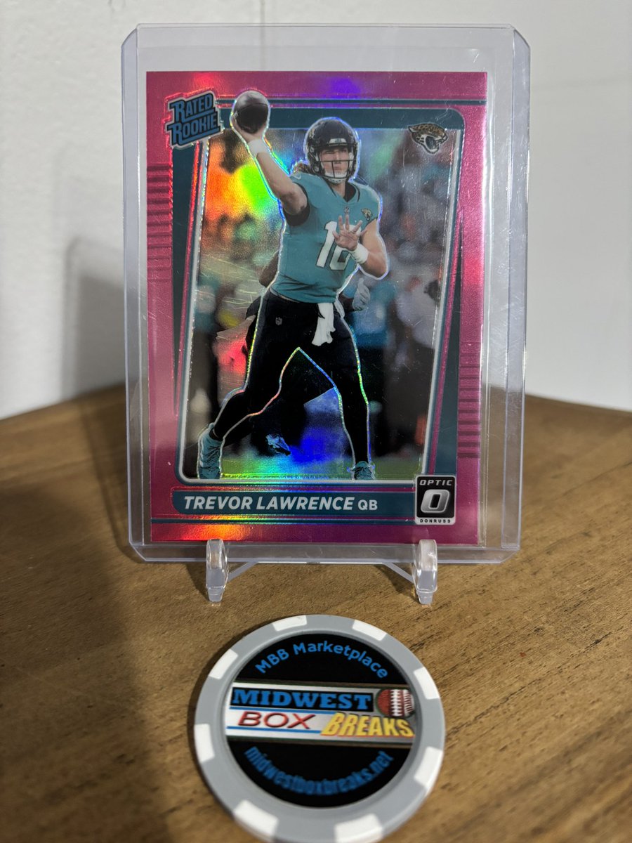 eshecker's tweet photo. Rueben Bain Jr. - 2024 Bowman's Best Auto Refractor - $40 Shipped OBO

Spencer Rattler - 2024 Mosaic Auto /25 - $40 Shipped OBO

Spencer Rattler - 2024 Mosaic Purple Disco /50 - $10 Shipped OBO

Trevor Lawrence - 2021 Donruss Optic Pink - $7 Shipped OBO https://t.co/LOkLsV5YJw