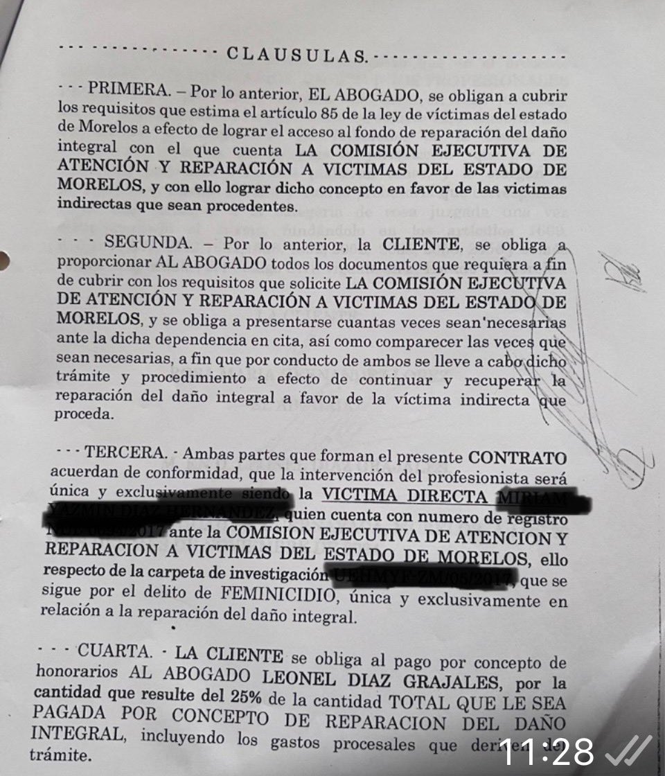 yohaliresendiz's tweet photo. .📍#Morelos

El Congreso en Morelos hace su trabajo y pone bajo la lupa al Fiscal Anticorrupción, Leonel Díaz Rogel. 
al abrirse la posibilidad de plantear su posible separación temporal mientras se resuelven investigaciones derivadas de una denuncia presentada en su contra.

Como una de las pocas periodistas que ha documentado públicamente este caso desde su origen, hoy trabajaré para retomar la denuncia y explicar nuevamente: denuncia y hechos que se encuentran en discusión y están documentados. No hay duda de lo que he escrito. 

La denuncia presentada por la titular de la Comisión Ejecutiva de Atención y Reparación a Víctimas (CEARV), Penélope Picazo Hernández no ha sido por alguna diferencia administrativa sino 
una acusación que sostiene que existió una presunta intervención institucional para favorecer trámites relacionados con víctimas que posteriormente contrataron servicios profesionales particulares con el hijo del Fiscal Anticorrupción, Leonel Díaz Grajales, incluyendo la existencia de comunicaciones oficiales y actuaciones que hoy forman parte del debate público de las cuales tenemos copia.

El propio Leonel Díaz Grajales ha difundido recientemente un posicionamiento en el que sostiene que tanto autoridades federales determinaron que no existe delito alguno que perseguir y es tramposo ya que el abogado Leonel Díaz Grajales no explica y omite que la respuesta de la autoridad federal (FGR) se centró en la inexistencia de elementos para configurar delitos de competencia FEDERAL relacionados con recursos del erario FEDERAL, situación distinta a una determinación definitiva sobre eventuales responsabilidades que pudieran corresponder a otras instancias.

Por eso resulta incorrecto presentar ese pronunciamiento como una absolución general o definitiva y además curarse en salud de que es ahora “víctima de una campaña de hostigamiento, desprestigio profesional y violencia institucional” yo podría decir también lo mismo porque con su oficio deja entrever que lo que se ha publicado no tiene sustento y claro que lo tiene o, 
 
¿Las víctimas mienten cuando él les dijo que su papá les iba a ayudar a sacar su reparación? 

¿Son entonces ellas las mentirosas?

 ¿Ellas mienten cuando él les pidió llevar a su despacho más casos?

¿Un abogado cualquiera hubiera tenido todas las ventajas que él tuvo con todos esos casos? La respuesta es NO. 

Leonel Díaz Grajales utilizó su paso por la #CEARV para captar expedientes de víctimas en vías de cobro cuando él firmó un contrato de confidencialidad. Aquí pondré el documento. 

Leonel Díaz Grajales UTILIZÓ a su papá para que le ayudara desde su cargo en la fiscalía del estado con MP para acelerar los pendientes en las carpetas de investigación y con ello llegar a la meta: COBRAR SU PORCENTAJE y su papá, Leonel Díaz Rogel ya como fiscal anticorrupción usó su poder para presionar a la CEARV casualmente para preguntar qué estatus tienen las víctimas que atendía jurídicamente su hijo. Aquí pondré los documentos, lean las fechas y los nombres de las MP. 

No es que sea ilegal que un abogado atienda casos de reparación sino su exceso y abuso junto a su padre y eso aquí y en China es CONFLICTO De INTERÉS y corrupción. 

Mañana podría abrirse uno de los capítulos más incómodos para el sistema de procuración de justicia en Morelos.

Dentro del orden del día de la LVI Legislatura fue incluida una proposición de acuerdo parlamentario promovida por el diputado Gerardo Abarca Peña para exhortar al Fiscal General del Estado a determinar la separación temporal del Fiscal Especializado en Combate a la Corrupción mientras se resuelven las investigaciones derivadas de la denuncia presentada en su contra.

Luego la misma MP ahora ya en la Fiscalia Anticorrupción solicita datos de las 10 víctimas que atiende Díaz Grajales y otro despacho del cual también podemos demostrar que los coaccionó para llevarse una tajada. 
Y el contrato a la víctima del 25 % 
En Periodismo A toda Prueba no mentimos. 
@GobiernoMorelos