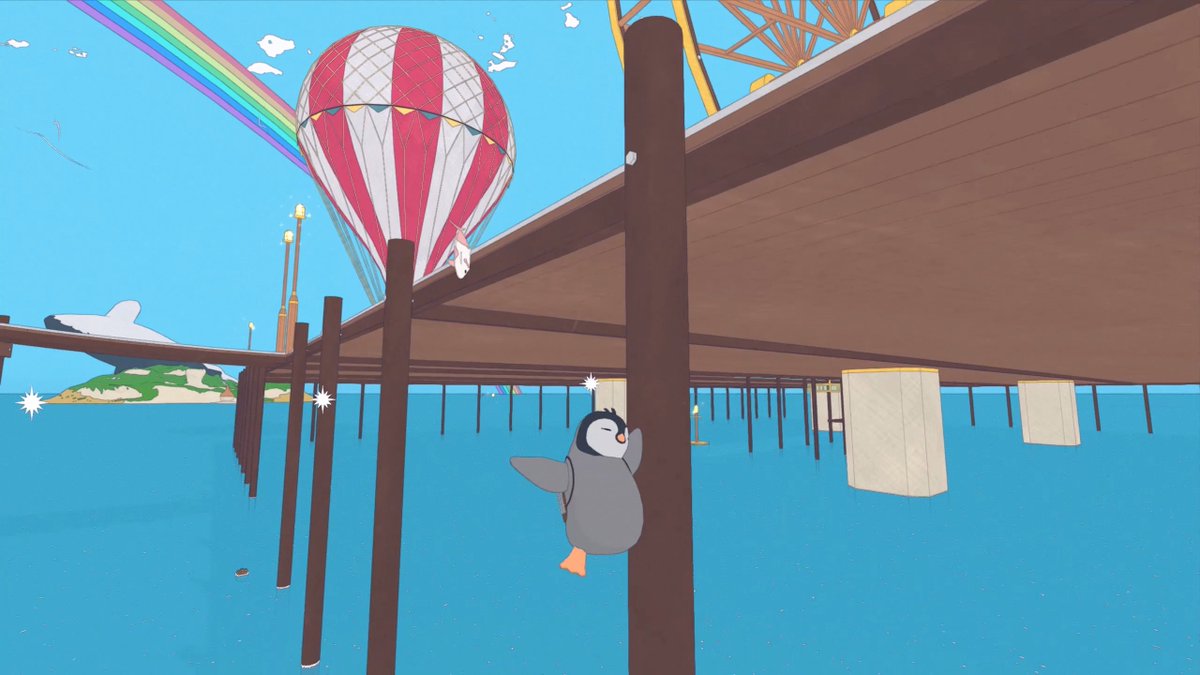 Lesser_Games's tweet photo. Describe your indie game to a caveman.

"Bird help fish. Bird get hat. Fish happy. Bird happy." https://t.co/HyJ3IY69bC
