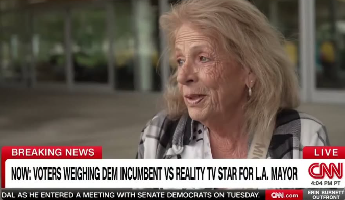 ChosenPeopleVIP's tweet photo. 🚨 CNN VOTER INTERVIEW GOES VIRAL AFTER LOS ANGELES RESIDENT COMPARES SPENCER PRATT TO TRUMP

A CNN segment is gaining attention online after Los Angeles voter Jaffa Meshulan voiced support for mayoral candidate Spencer Pratt.

When asked about Pratt’s campaign, Meshulan praised his local ties, saying, “He lives here. He knows what goes on.”

Asked what she liked about his unconventional style, she responded, “I love it!”

Then came the moment that sparked reactions across social media: when pressed further, Meshulan declared, “He’s another Trump!”

🔥 As frustration over crime, homelessness, affordability, and city leadership continues to dominate local politics, outsider candidates are attracting increasing attention from voters.

Do you think Los Angeles needs a political outsider?

#LosAngeles #SpencerPratt #Trump #Politics #CNN #California #MayorRace #BreakingNews #Election2026 #USA