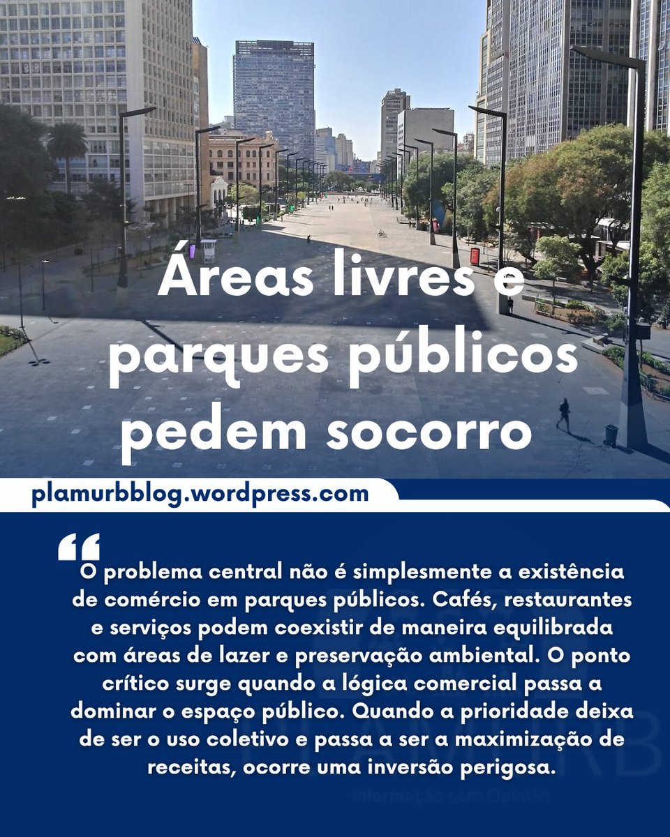 Plamurb1's tweet photo. #ParqueIbirapuera #ValeDoAnhangabau #ParqueDaÁguaBranca #ParqueVillaLobos 

Leia mais aqui 👇🏽 

https://t.co/9aRAVnOlI8 https://t.co/BnwEqhymAj