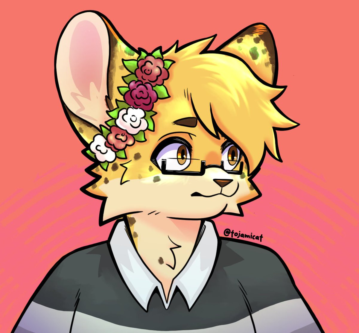 TojamiCat's tweet photo. 🌸Icono para @The_Modisc  🌸
#furry  #icon  #artㅤㅤㅤㅤ https://t.co/cP2C0uUijo