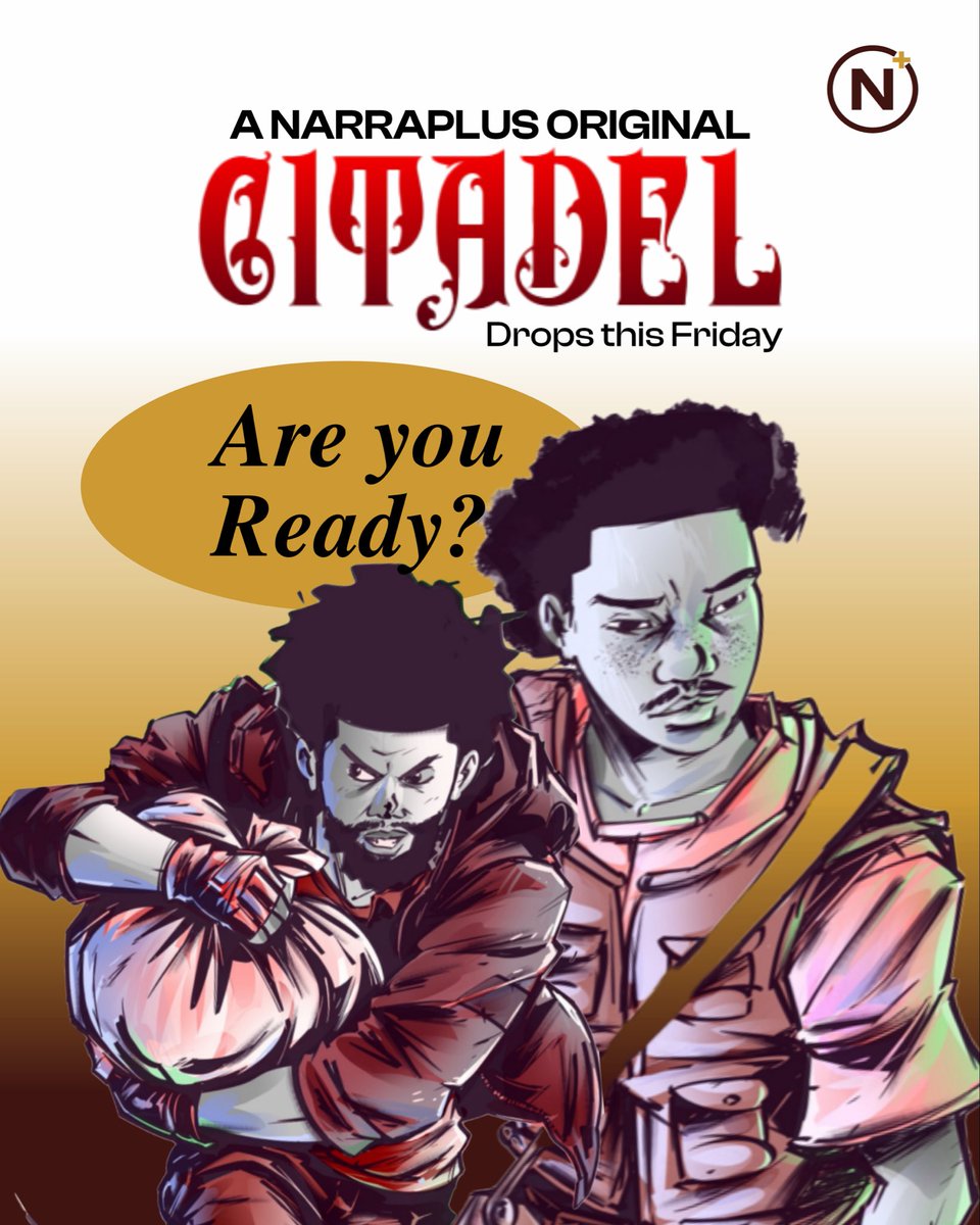 narraplushq's tweet photo. Behind every glittering light is a darker truth.
Behind every banquet table is a body count.
Tunde’s about to find out what the Citadel is really built on.

Drops Friday. Are you ready? Exclusively on Narraplus (download from Playstore or link in bio)
#upnext #narraplus #citadel https://t.co/Y7ZymNK3im