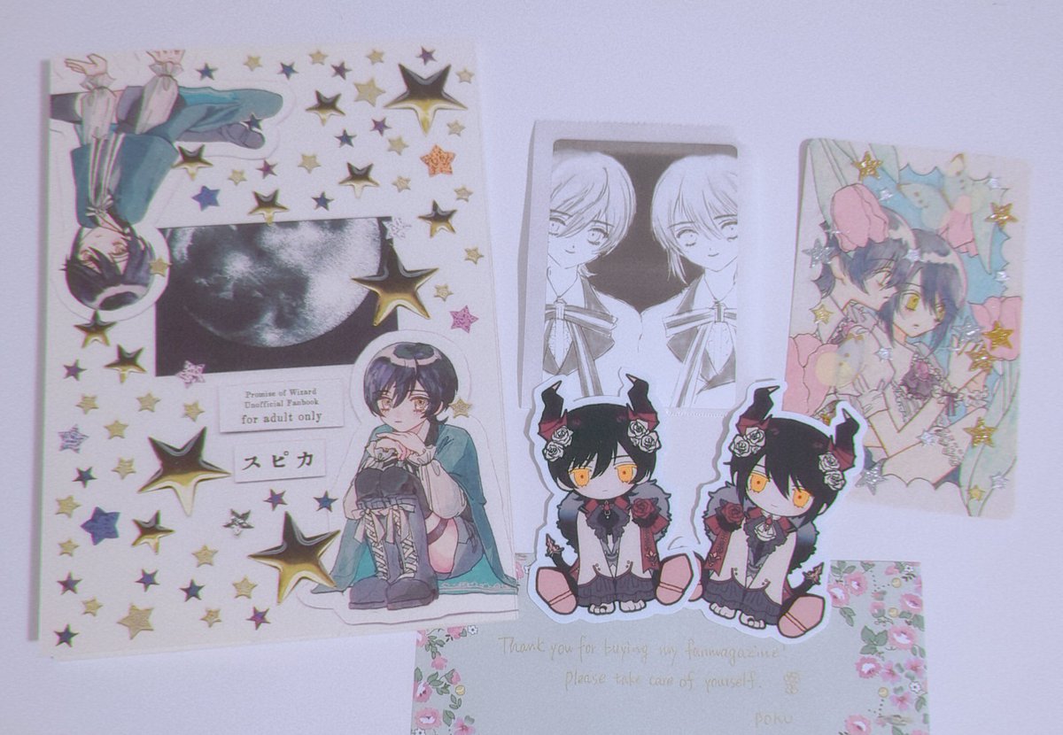 whitemhyk's tweet photo. today i received a package from one of my favorite artists (@SLEEPgij) 😭💞 i've been following them for about 5 years now... i'm genuinely so grateful and over the moon 😭 their work is so stunning and receiving all these stickers and hand-drawn illustration moved me to tears! https://t.co/XoGPZMwTjI