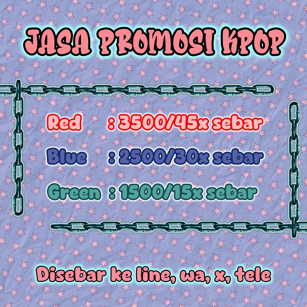 roukoyanagi's tweet photo. OPEN JASA PROMOSI KPOP
🐾 Grup Order (GO)
🐾 Pre Order (PO)
🐾 Warehouse (WH)
🐾 Photocard
🐾 Merchandise

༶•┈┈┈⛧┈┈┈⛧┈┈•༶
Order: https://t.co/zIEqQ6oiBi
༶•┈┈┈⛧┈┈┈⛧┈┈•༶

wts admin pc ware house merch stuff all fandom jasprom https://t.co/0I0OTLIUZm