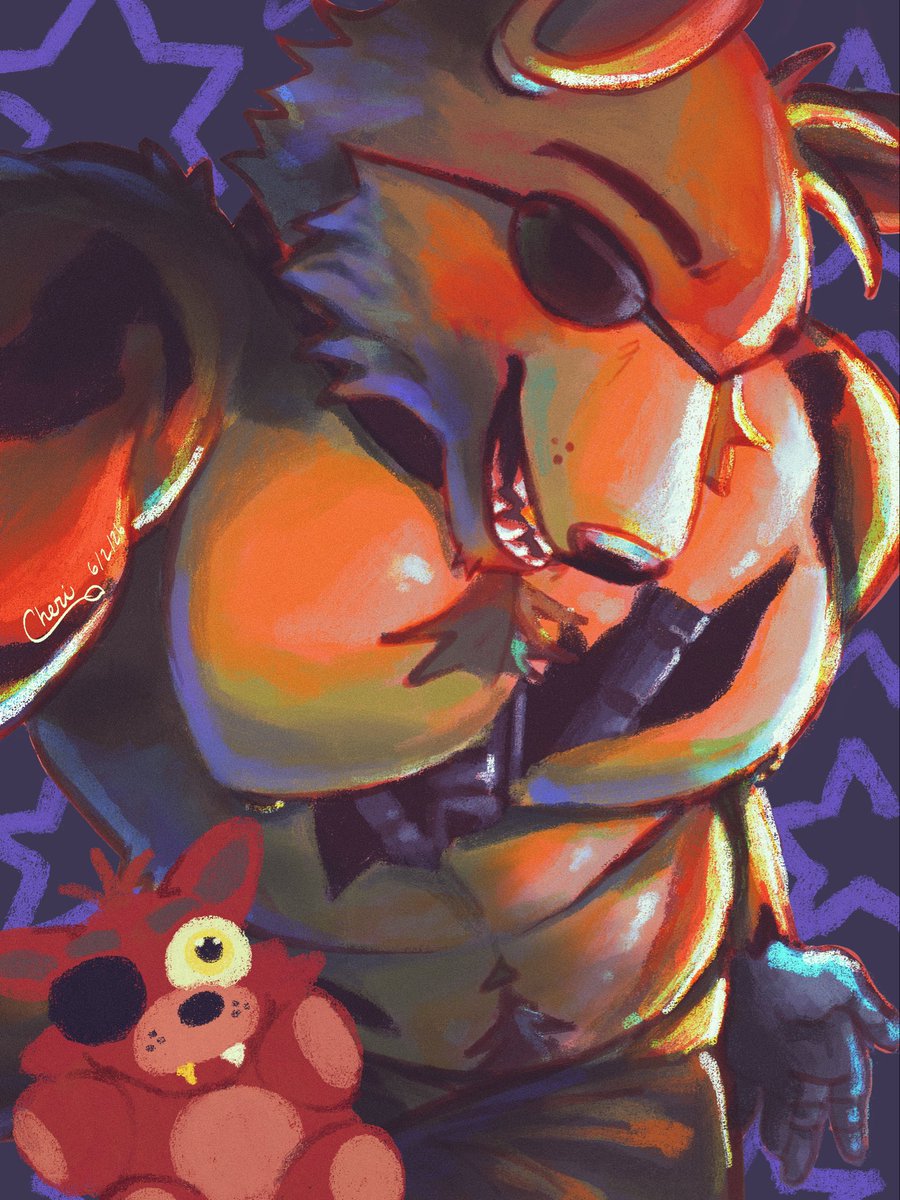 cherriiflu's tweet photo. Yar Har! Give us a show Foxy! Whip it out! 🏴‍☠️

#furryart #furryartist #fnaf #foxy https://t.co/4sZMexpsUK