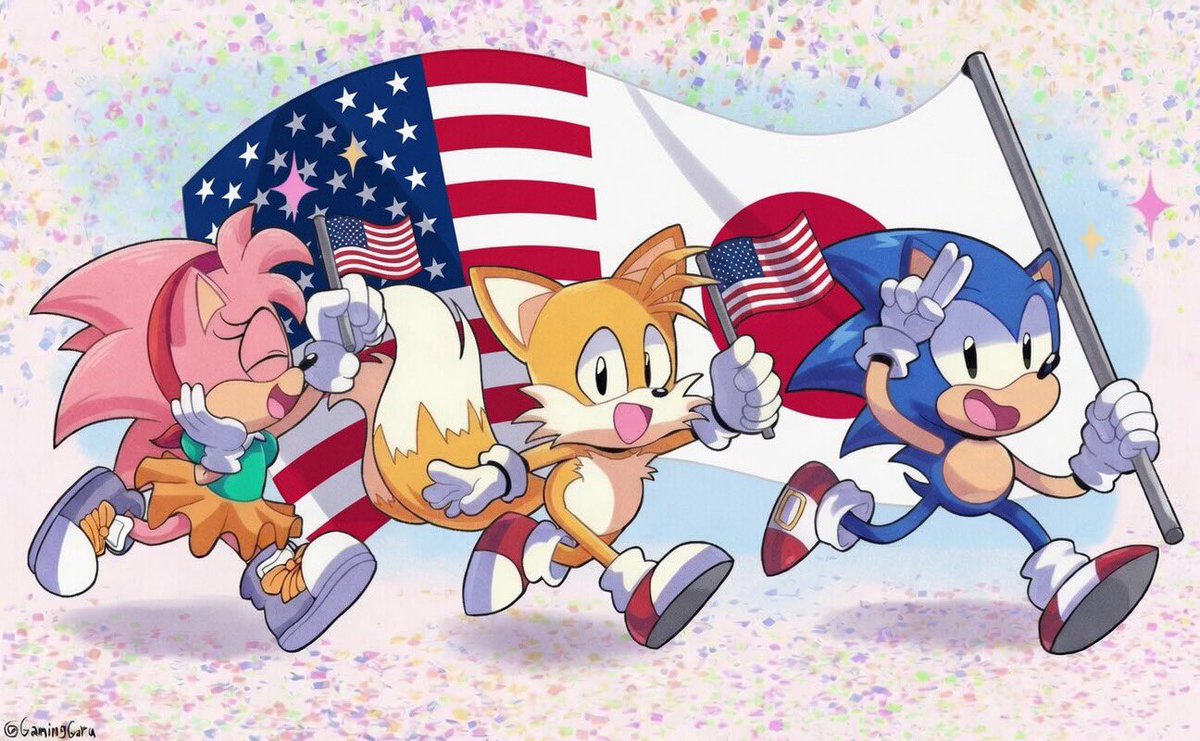 ultrixcrow's tweet photo. Here. Fixed it for you! Happy 🇺🇸🇯🇵 Pride! https://t.co/KGvhCQUNq0