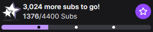 YonnaUpdates's tweet photo. YonnaJay has 1376 concurrent Subs on twitch 👀 https://t.co/VF0pJLhDc4
