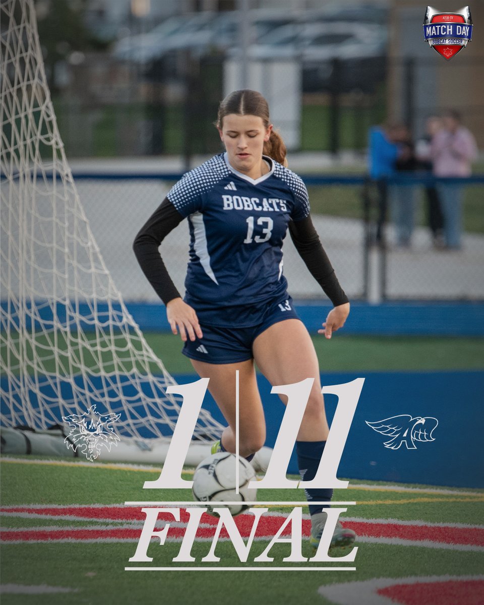 KFJBTV's tweet photo. Marshalltown falls to Ankeny, 11-1 in the 3A- Region 6 Semifinal. Claire Bonzer scored the lone Bobcat goal in the 20th minute. 

The Bobcats end the year 9-8-1 under first year coach, Kameron Nehring. https://t.co/wHAa3fqCS5