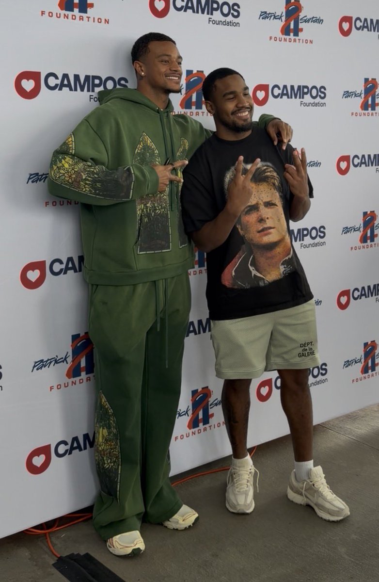 ZacStevensDNVR's tweet photo. Jaylen Waddle showed up to Pat Surtain II’s fundraiser 👀 https://t.co/SYmJucQAOn