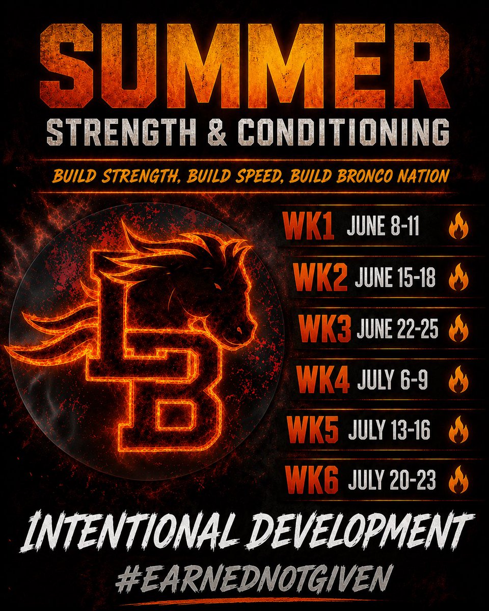 CoachAllenHC's tweet photo. Make the summer count…Make sure your physical is done before June 8th. Work for it!! #EARNEDNOTGIVEN https://t.co/CkQw8j9niq