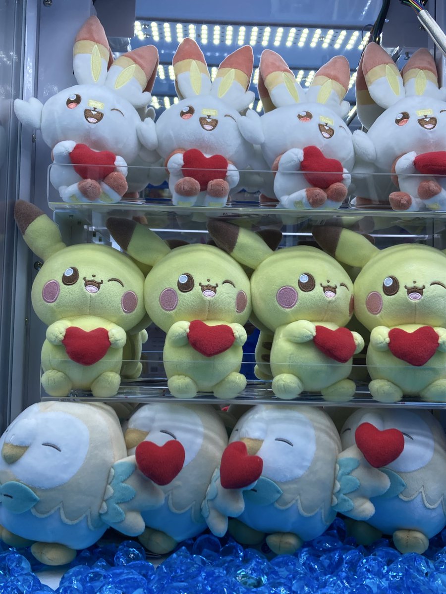 景品入荷】 ポケピース ぬいぐるみ Mellow Heart
