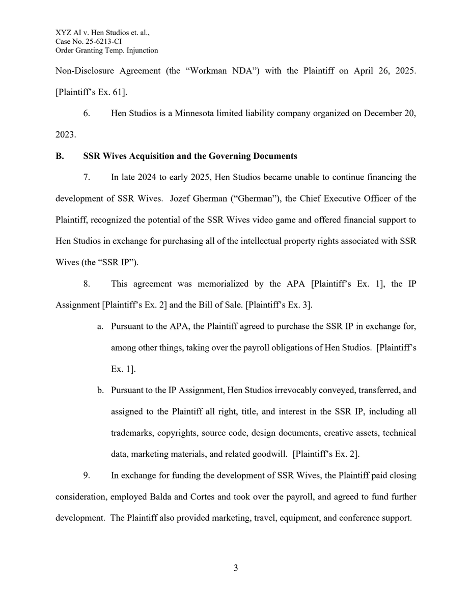 ssrwives's tweet photo. SSRWives UPDATE: For the sake of Transparency we are sharing our Motion for Preliminary Injunctive Relief that was granted by the court. https://t.co/nIzeiM7MmW