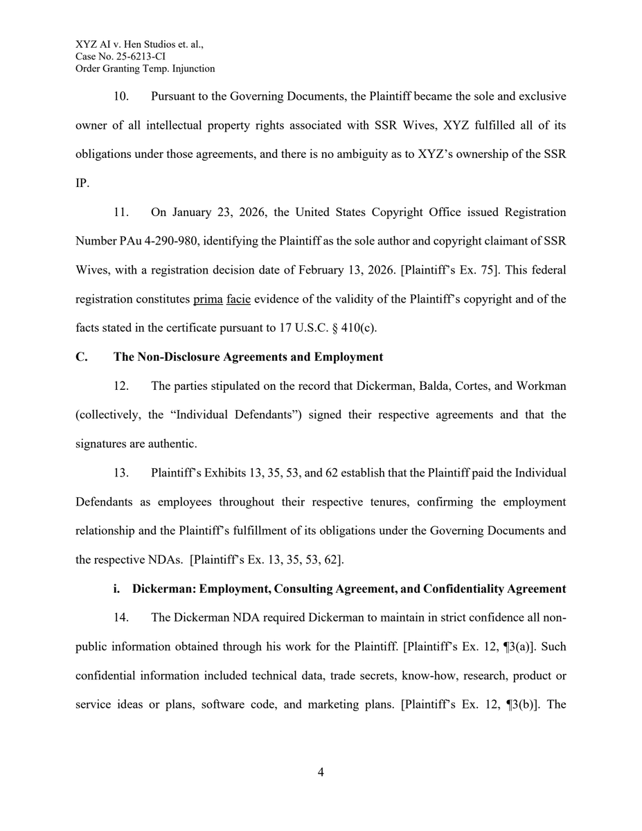 ssrwives's tweet photo. SSRWives UPDATE: For the sake of Transparency we are sharing our Motion for Preliminary Injunctive Relief that was granted by the court. https://t.co/nIzeiM7MmW