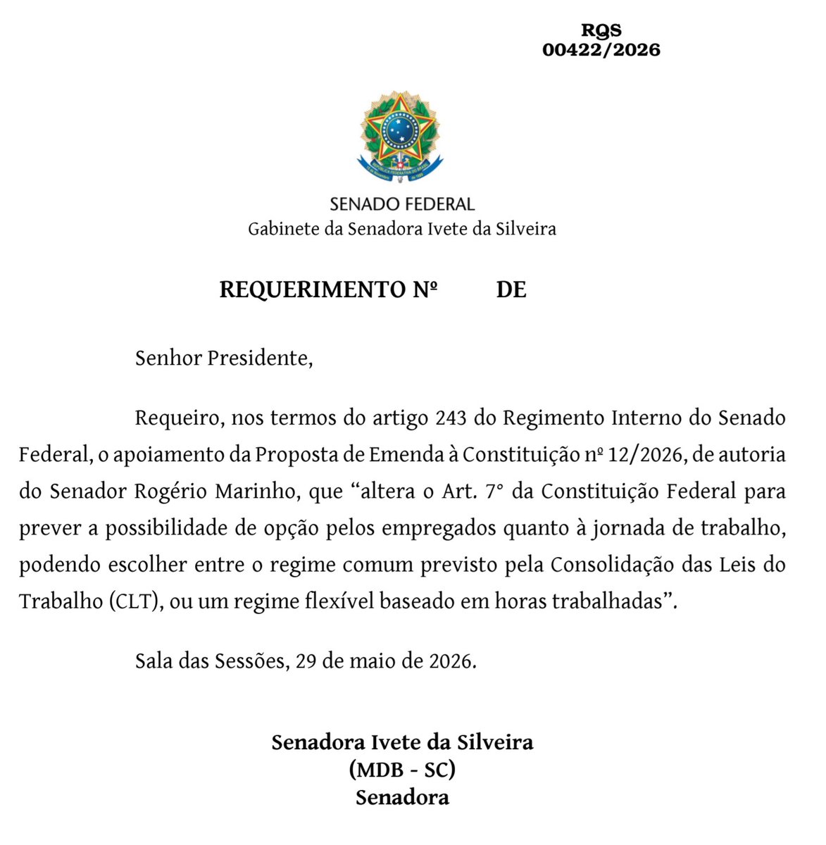 rshpb's tweet photo. Faltou vergonha na cara né senadora @senadoraivete enquanto vcs trabalham 3 dias por semana querem que o trabalhador trabalhe 7x0 sem folga feito escravos. Não passarão, não vão se reeleger.
#inimigosdostrabalhadores
#senadorainimigadopovo
#senadoinimigodopovo https://t.co/qSrrZQhcHl