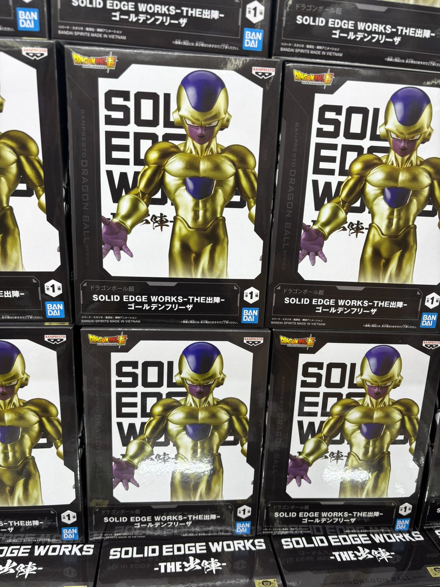 アミューズメントコーナーにドラゴンボール超 SOLID EDGE WORKS-THE