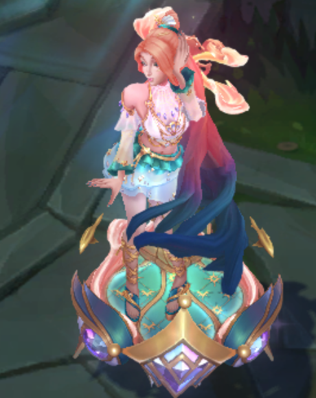 Felpponetta's tweet photo. igual o cabelo da seraphine q parece um tentáculo, tenebroso https://t.co/YYIij5s1XH