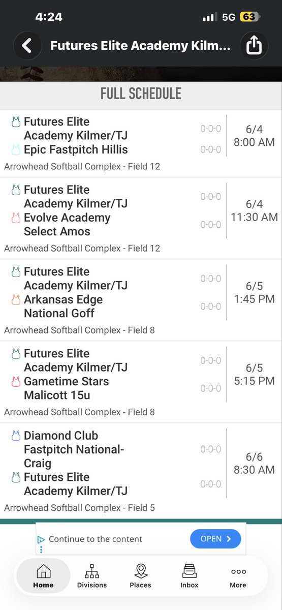 AshtynStokes28's tweet photo. Very excited to be playing in the Tulsa Elite tournament this weekend!
All games will be played at arrowhead softball complex in broken arrow
@FuturesEliteOk 
@SNUSoftball @SSU_Sball @EOSC_Softball @CoastalSoftball @FAUSoftball @NOCTonkSB https://t.co/FUd5QRneL0