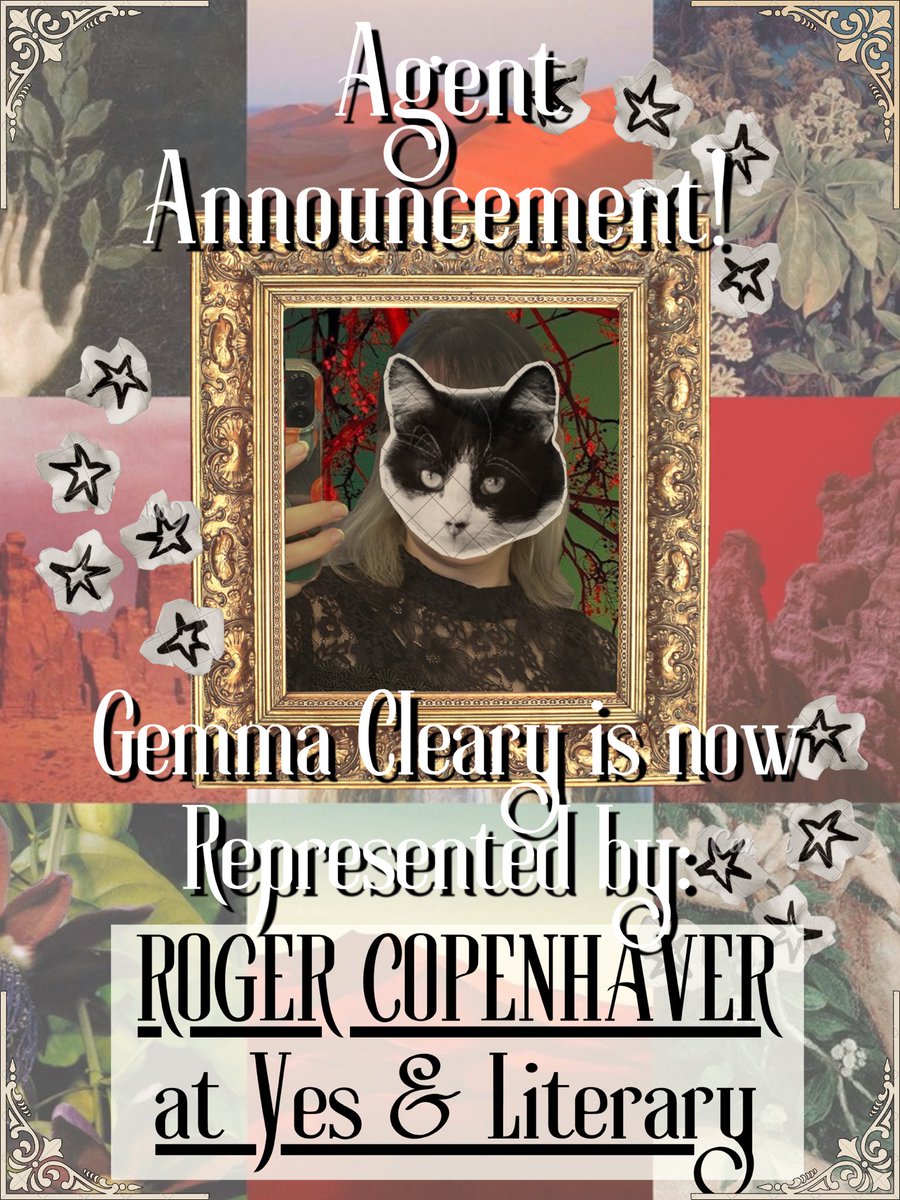 WritewithGemma's tweet photo. ITS OFFICIAL!! I am now agented by Roger Copenhaver at Yes &amp; Literary! ✨ https://t.co/9TtqaUszct