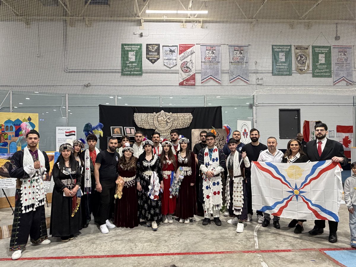AssyrianAidCA's tweet photo. Highlights from #Carassauga (May 23rd &amp; 24th, 2026)

On behalf of the #Assyrian Aid Society of Canada, we extend our deepest gratitude to the #Iraqi #Canadian Society for inviting us to participate in the Iraqi Pavilion at the Carassauga Festival of #Cultures. https://t.co/tc2VuArKYE