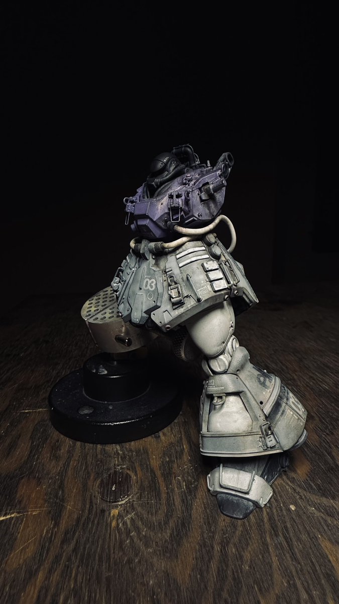 rinaldi_rsp's tweet photo. 1/144 Psycho Zaku II #wip #weathering #gunpla https://t.co/75sLvXgSqf
