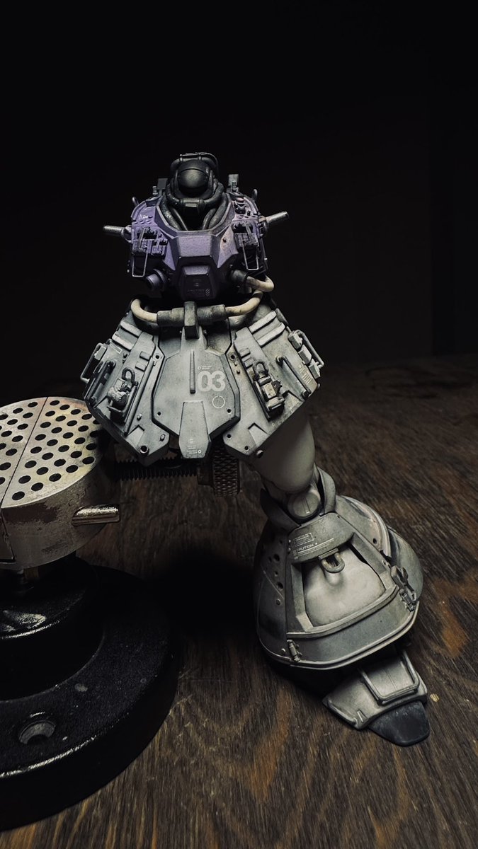 rinaldi_rsp's tweet photo. 1/144 Psycho Zaku II #wip #weathering #gunpla https://t.co/75sLvXgSqf