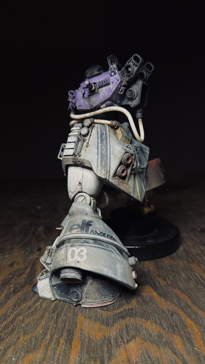 rinaldi_rsp's tweet photo. 1/144 Psycho Zaku II #wip #weathering #gunpla https://t.co/75sLvXgSqf