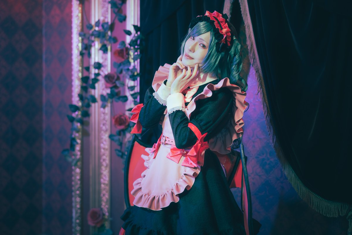 konhmk's tweet photo. 【コスプレ注意】

悪魔メイドの休日

瑠璃川幸

photo:有瀬さん（@esirarise) https://t.co/s7XxeFPXtA