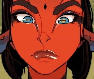 UnknownPuazi's tweet photo. "Oh my stars, just shut up and fuck me. You have a clearly horny Puazi gal in arms reach and you aren't doing anything about it? What are you even doing then?"

Janice is frustratingly horny https://t.co/I34RTb5xee