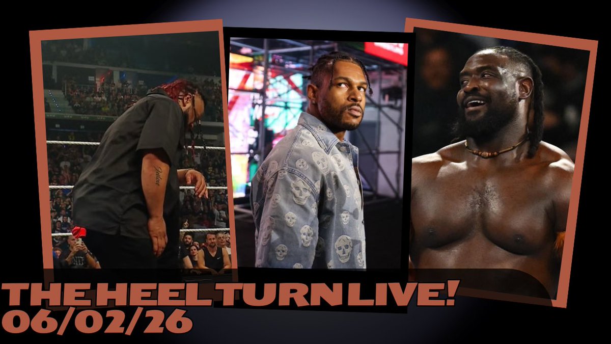 _TheHeelTurn's tweet photo. We keep up with all the wrestling news and notes when we go live in one hour!!! 

Tune in on YouTube Live, Twitch, and FaceBook Live to join the fun! 

#wweraw #wwenxt #smackdown #aew #aewdynamite ##aewcollision https://t.co/9C4aebLGud