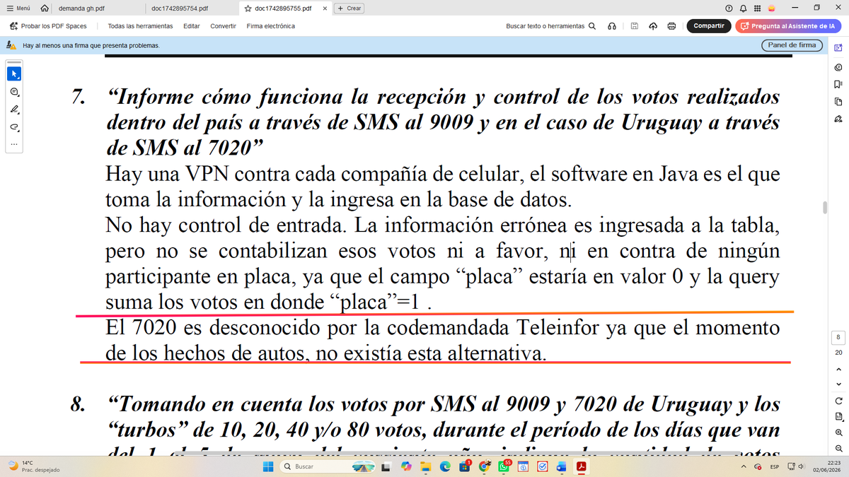 PELOTUDISIMA's tweet photo. 🚨🚨🚨🚨 ATENCIÓN
Necesito un abogado que ejerza en Uruguay y que esté dispuesto a realizar la denuncia allá.
TELINFOR ACABA DE RECONOCER QUE EN EL GH DE FURIA NO EXISTIERON LOS VOTOS HECHOS AL 7020 DE URUGUAY
A los uruguayos!!! LOS ESTAFARON!!! https://t.co/aO9o700mAY