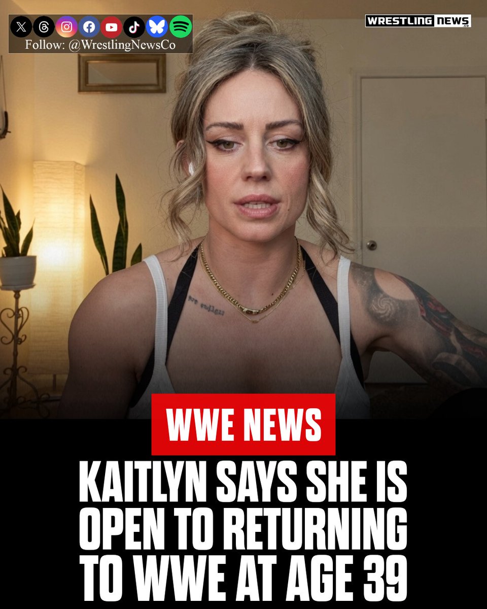 WrestlingNewsCo's tweet photo. Kaitlyn Reveals She Left WWE With Two Years Left Because She Was Falling Apart https://t.co/cAWNvsmCSh https://t.co/EqZOuKjy76