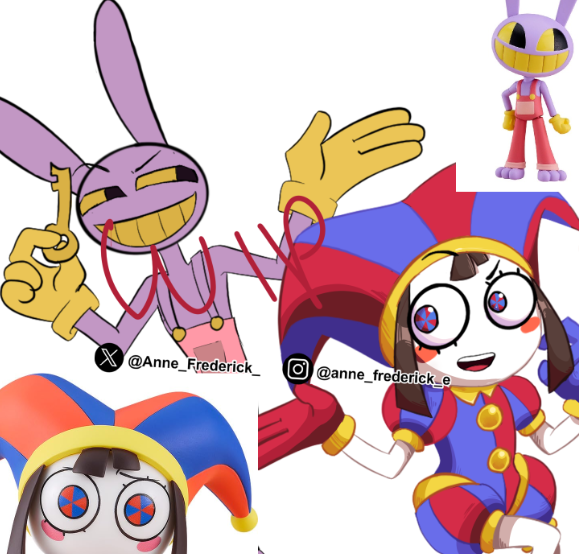 Anne_Frederick_'s tweet photo. Wip #digitalcircus https://t.co/9Oiy2hWbmb