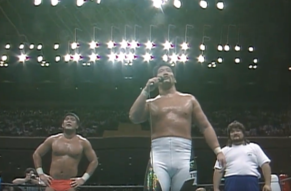 njpwglobal's tweet photo. 3️⃣6️⃣DAYS to #G1CLIMAX36!

In 1️⃣9️⃣9️⃣1️⃣, the first G1 Climax took place, with Masahiro Chono celebrating an iconic victory!

G1 Flashback:

https://t.co/9kvX1FSWq2

#njpw https://t.co/IUSXG0cYXU