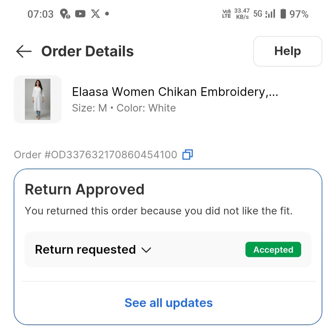 techelperhusain's tweet photo. 4 din se Return ke liye roz Out for Pickup ho rahi hai, lekin abhi tak pickup nhi hui, what is this nonsense. @Flipkart @flipkartsupport https://t.co/unqxlQNFhp
