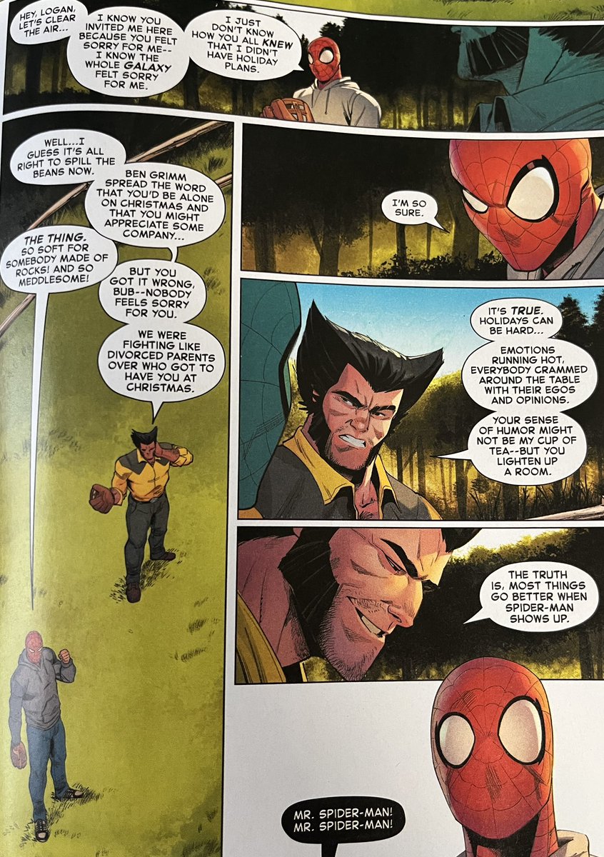 VohnJincent's tweet photo. Spider-Man Holiday Spectacular 2025

Because things really do get better when Spider-Man shows up.

@RainbowRowellPH 
@LucianoVecchio 

@Marvel 
@MarvelComicsHQ https://t.co/NF3gyKDmZo