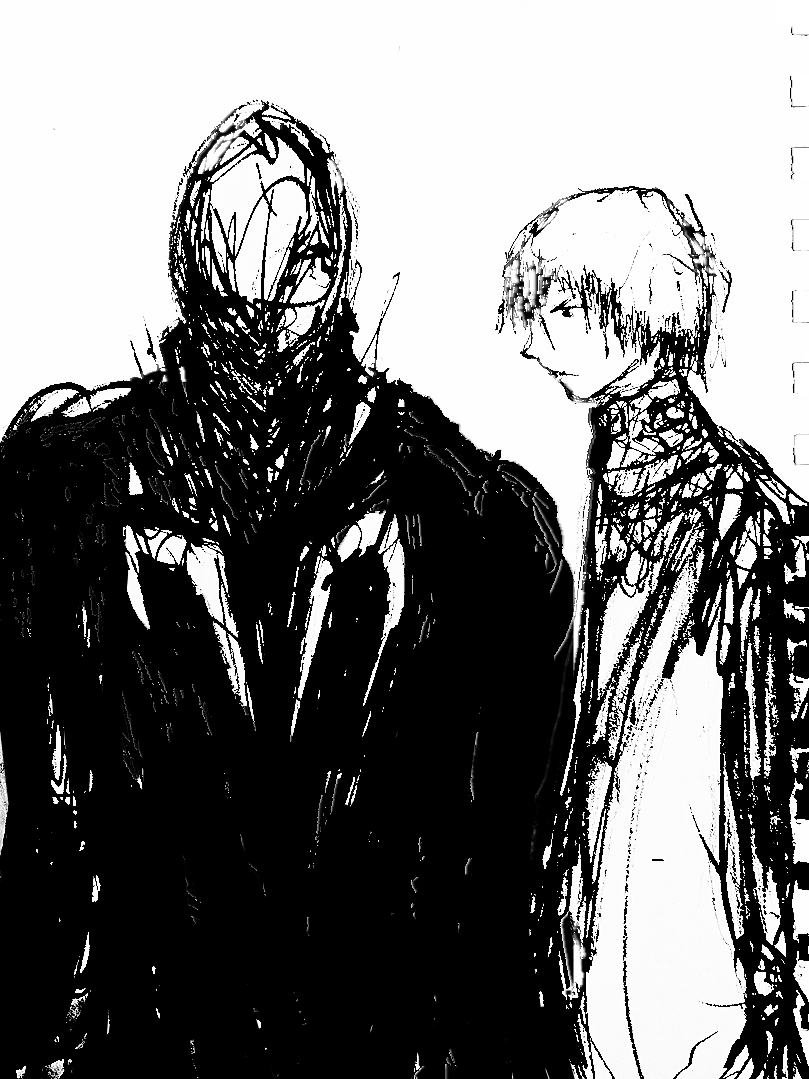 DeatheKid_117's tweet photo. Digimortal/Blame sketch 2025 https://t.co/zlDLMclr1p
