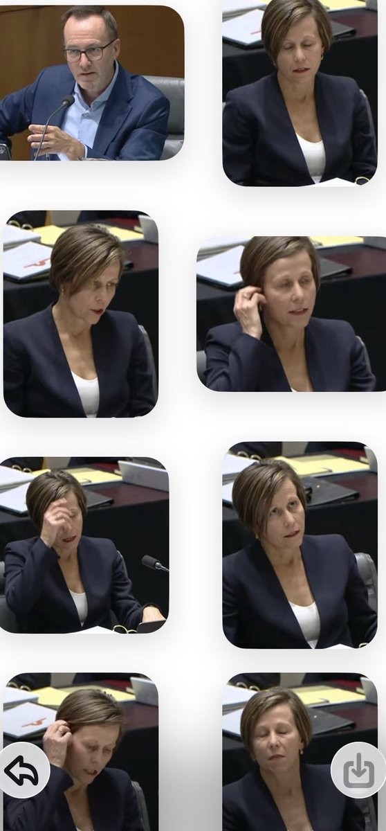 SaraJade_13's tweet photo. #Shoebridge  “Israel has shown complete contempt..PM raised concern re war graves bulldozed to #Herzog 2 mths later bulldozed again.”
#JennyMcAllister defensive BL deceptive nervous hair tuck eyeblocking “The actions of the Israeli govt is for them to explain.” Elbow lean apathy. https://t.co/UcuvsYXVrM