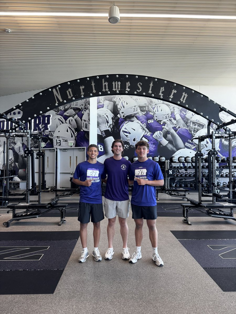 _JadenSmith101_'s tweet photo. Enjoyed competing at @NUFBFamily camp today!

Grateful for the post-camp tour of the facilities with @BenDurbala23, Jonah @NUFBRecruiting, and @Chase10Horton 

Looking forward to getting back on campus soon!

@ArmonBinns @LWWestWarriorFB @CoachMJudd_ @247recruiting @on3recruits https://t.co/mA7IWpnQ5V