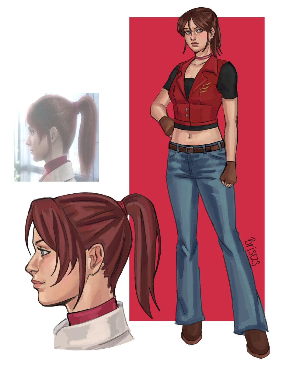 brisczs's tweet photo. Thinking about replaying code veronica #REBHfun #ResidentEvil #ClaireRedfield https://t.co/9djWNGpaYr