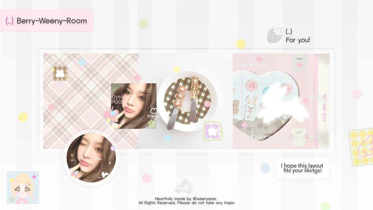 weenydoe's tweet photo. berry-weeny-mails .. 💌 
dear, @wistfoulmist. 𓄲 your order for bunny hop is finally here! :3 please knock on my dm to take ür bunny hop home. thank you! ♥︎ https://t.co/WReezJkmP4