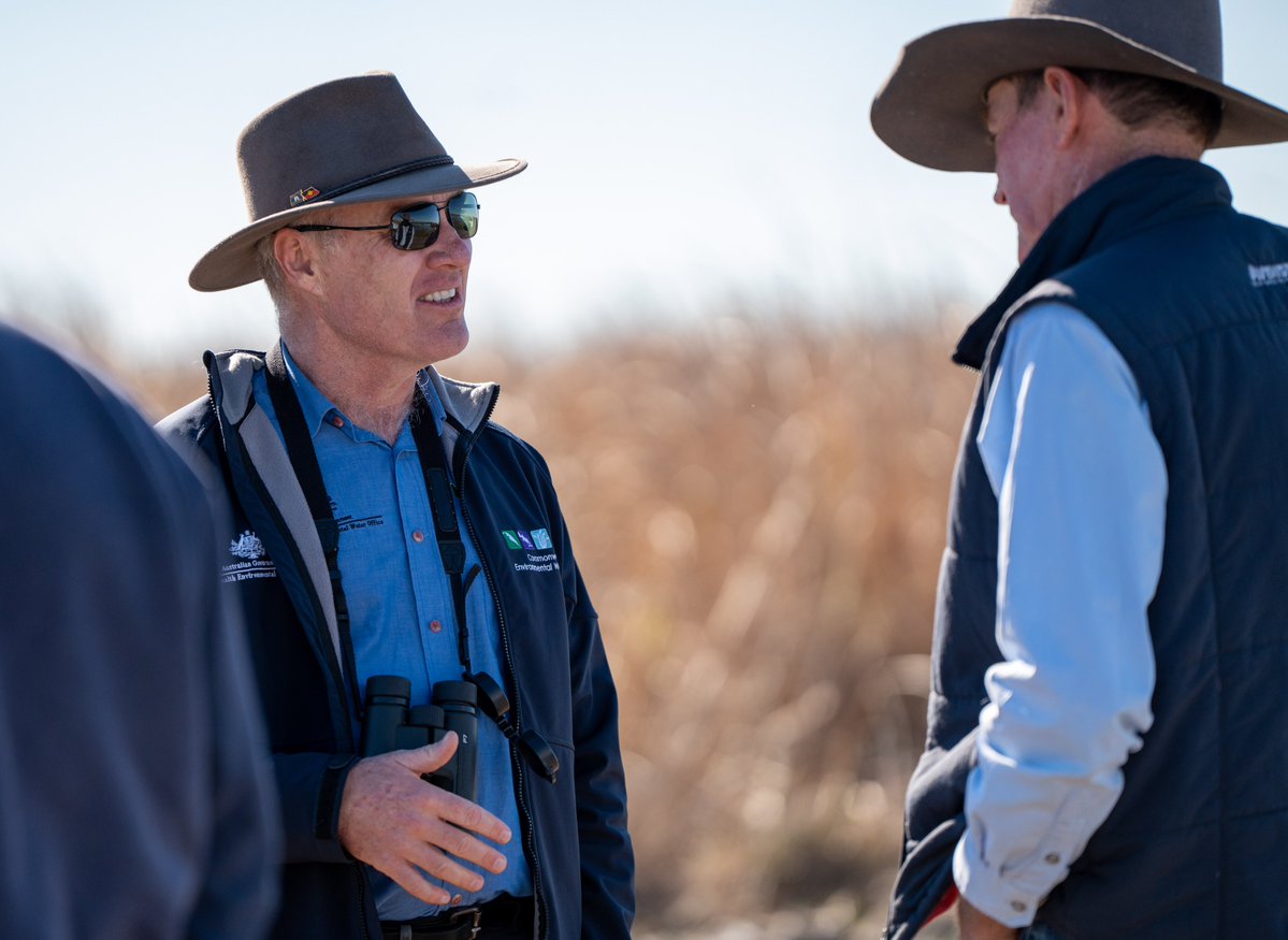 theCEWH's tweet photo. Strong partnerships make our work possible. 🤝
Delivering environmental water relies on the knowledge of landholders and communities. These partnerships help get water to the right place at the right time when nature needs it most.
https://t.co/qrodvCYRll https://t.co/q94pgYPvUt